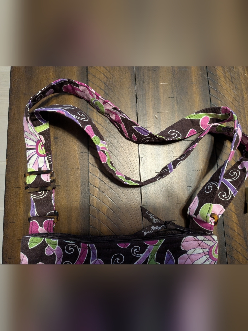 Vera Bradley Quilted Floral Crossbody - Picture 4 of 5
